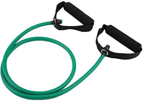 Resistance Band Muscle Exercise Fitness Workout Pilates Yoga Rally Rope Green_ with two years guarantee of satisfaction and quality