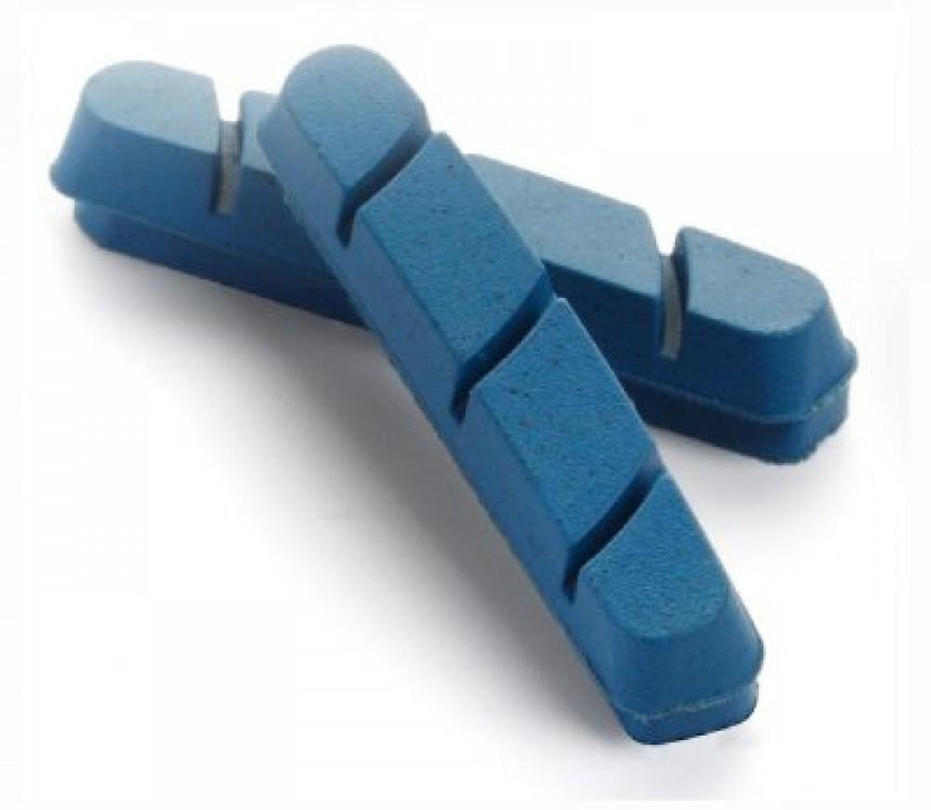Miche brake pads for carbon  rims "ca" 4 pcs - campagnolo (Blue)
