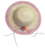 Children Girls Summer Sunscreen Boater Hat Weave Beach Hat