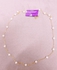 RA accessories Women Golden Chain With Off White Pearl