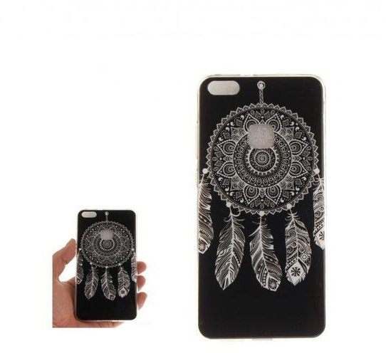 Generic Patterned IMD TPU Soft Case Mobile Accessory - For Huawei P10 Lite - Tribal Dream Catcher