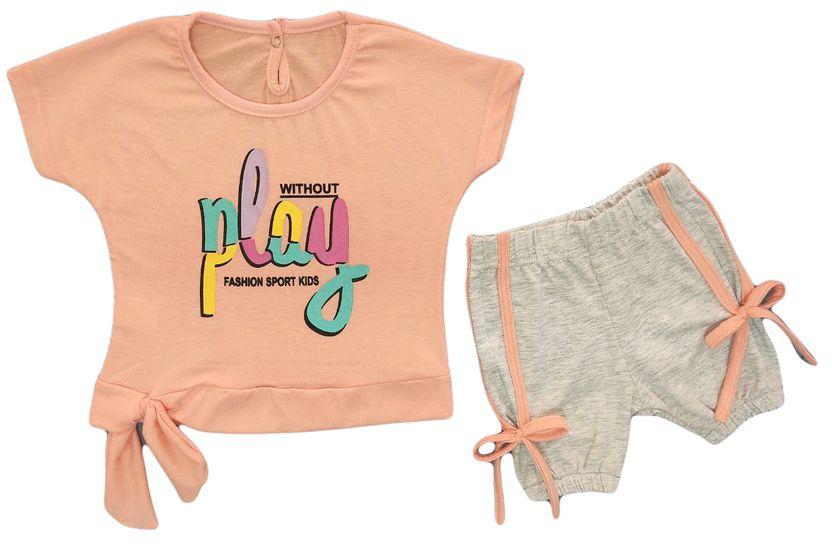 BABY Girls Short Set - TWO Pieces Set - 1653- O