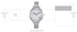 Sonata Silver Linings Analog White Dial Women's Watch 8141SM08/NN8141SM08