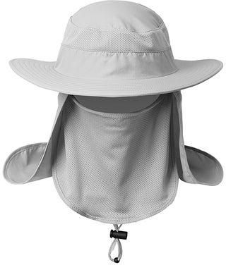قبعة بحافة عريضة للحماية من الأشعة فوق البنفسجية مناسبة لصيد الأسماك وللأماكن الخارجية