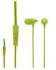 Uiisii C100 Noise Cancelling In-Ear Wired Headphones with Microphone - Light Green