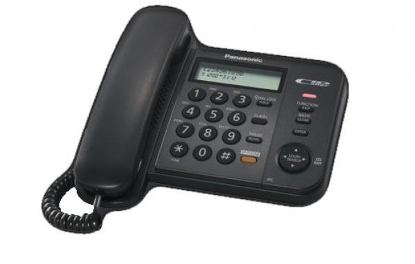 Corded Telephone - KX-TS580 - Black