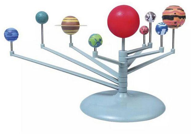 Tiktoktrading (Ready Stock) DIY Build and Color a Solar System Model