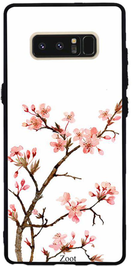 Thermoplastic Polyurethane Protective Case Cover For Samsung Galaxy Note 8 Flowers N Branches