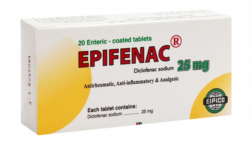 Epifenac | Anti-inflammatory 25mg | 20 Tabs