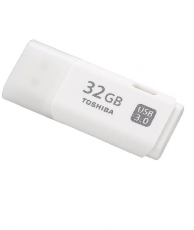 Toshiba 32GB USB 3.0 Flash Drive - White
