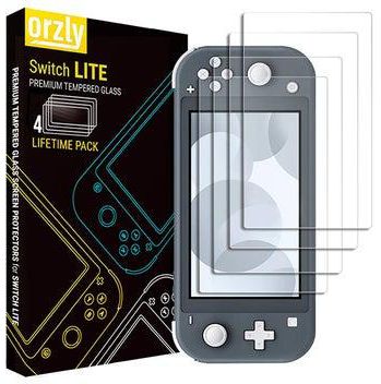 4-Piece Tempered Glass Screen Protector For Nintendo Switch