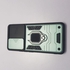 Back Cover With Metal Ring For Galaxy A53 5g Anti-shock Case With Camera Shild-light Green