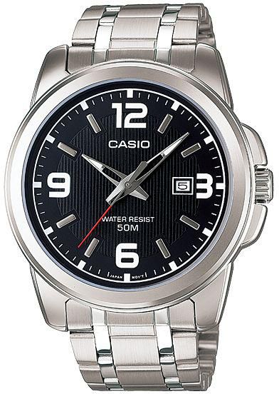 Casio Analog, Casual Watch For Men - MTP-1314D-1A, Stainless Steel