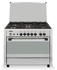 Fresh Professional Stainless Gas Cooker - 5 Burners