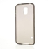 Glossy Surface Matte Inner Soft TPU Cover & Screen Guard for Samsung Galaxy S5 G900 [Grey]