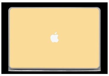 Skin Cover For Macbook Pro 17 (2015) Yellow