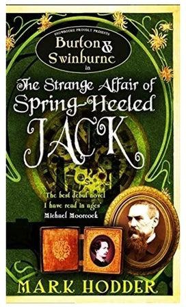 The Strange Affair Of Spring-Heeled Jack غلاف صلب الإنجليزية by Mark Hodder
