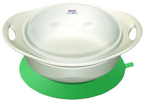 Totcare TC5009 Feeding Bowl With Rubber Base  Green