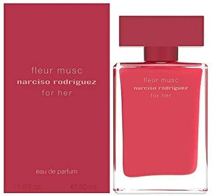 Narciso Rodriguez Fleur Musc for Her Eau De Parfum Spray, 1.6 Ounce
