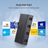 Ugreen Ugreen USB 2.0 Sharing Switch 4x1 - Black (30346)