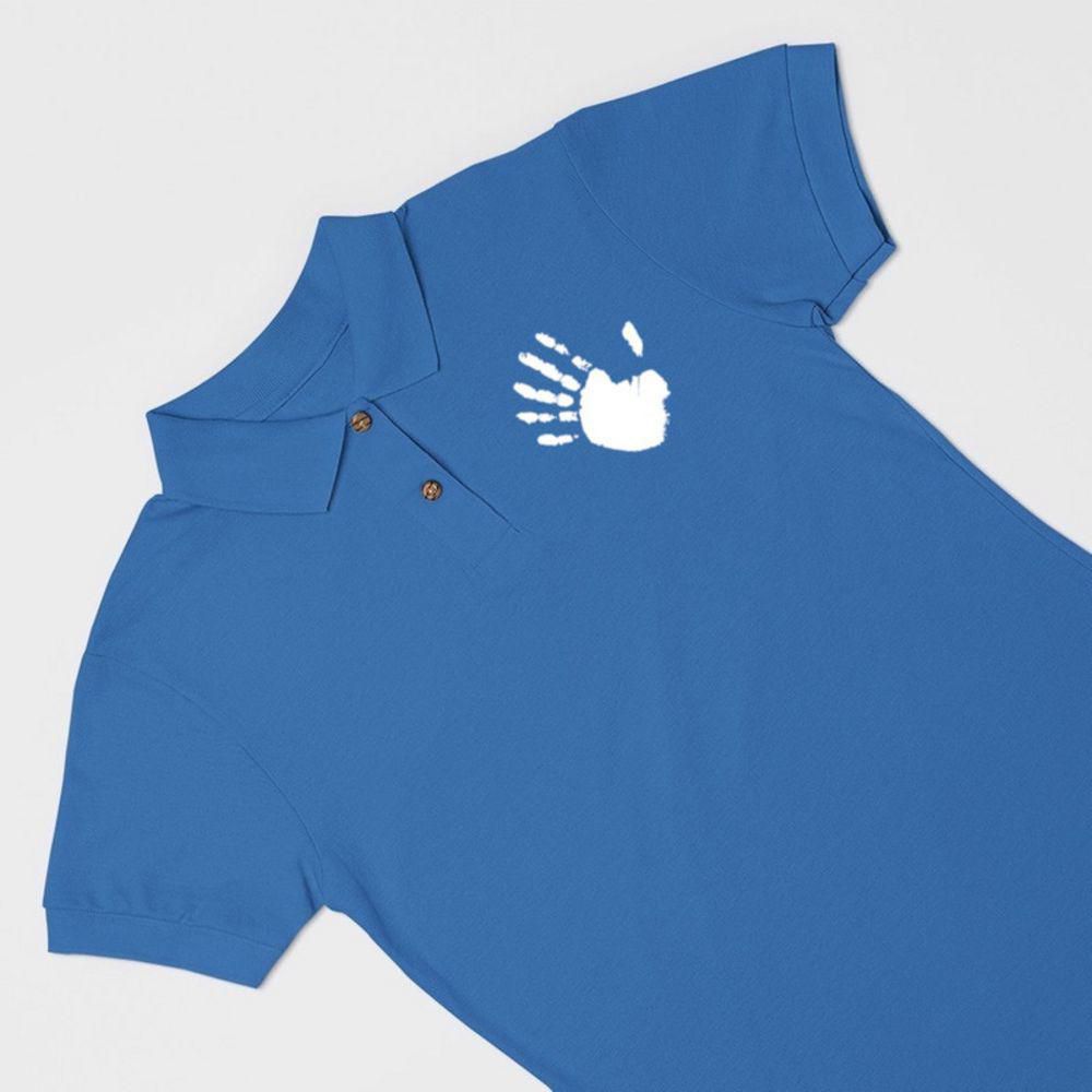 Mano 6 dedos Fringe Polo T-Shirt for Women