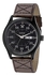 August Steiner Men's Black Dial Leather Band Watch [AS8074BK], Analog