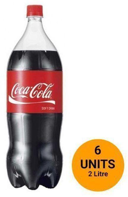 Coca-cola Coca Cola Soda - 2l PET - Pack of 6