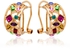 Mysmar Yellow Gold Plated Multicolour Jewelry Set [MM177]