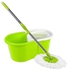 360-Degree Rotating Stainless Steel Spin Mop With Bucket Green/White
