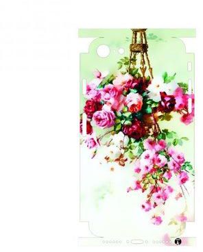 Printed Back Phone Sticker With The Edges For iphone 6S Bouquet Of Flowers