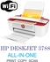 HP DeskJet 3788 All-in-One Printer Wireless - White