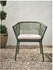 SEGERÖN Chair with armrests, outdoor - dark green