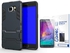 Ozone Snap-on PC TPU Hybrid Kickstand Case for Samsung Galaxy Note 5 Black