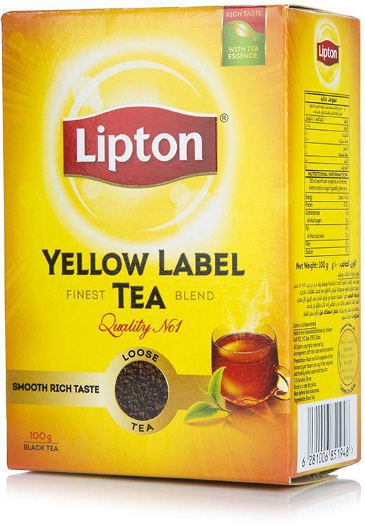ليبتون شاي فرط الصفراء 100ج