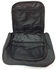 washable travel toiletries bag - full black