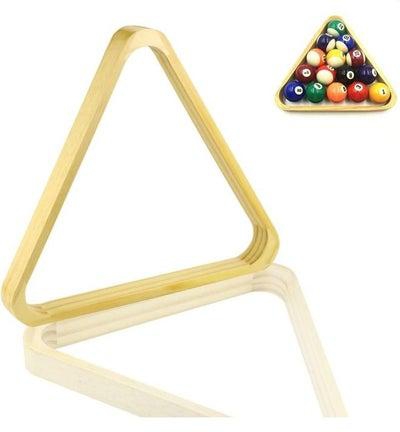 حامل خشب البلياردو المثلث 8-Ball Triangle Billiards ، 8-Ball Rack ، Hardwood Triangle ، يحمل Standard