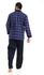 Shorto Classic Long Sleeves Pajama Set - Blue / Dark Blue