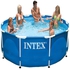 Intex - Adventure Range 10ft X 30in Round Metal Frame Pool - 305 cm X 76 cm- Babystore.ae