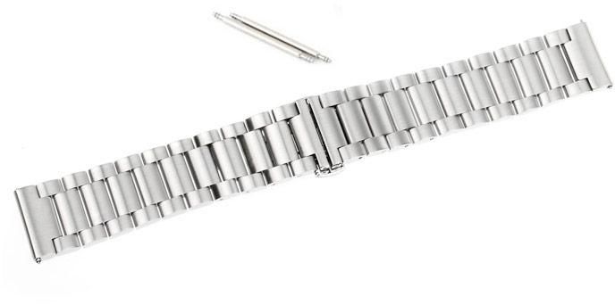 Moto 360 2nd Generation Women 42mm Watch Replacement Stainless Steel Bracelet Silver
