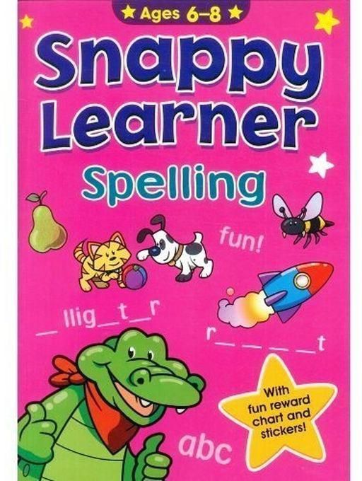 Generic SNAPPY LEARNER SPELLING (AGES 6 TO 8)
