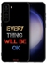 Samsung Galaxy S23 Plus 5G Protective Case Cover Everything Will Be Ok