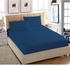 kazafakra BSH106 Cotton Bed Sheet with Elastic - 3 Pcs