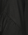 Black Pleated Sleeve Top