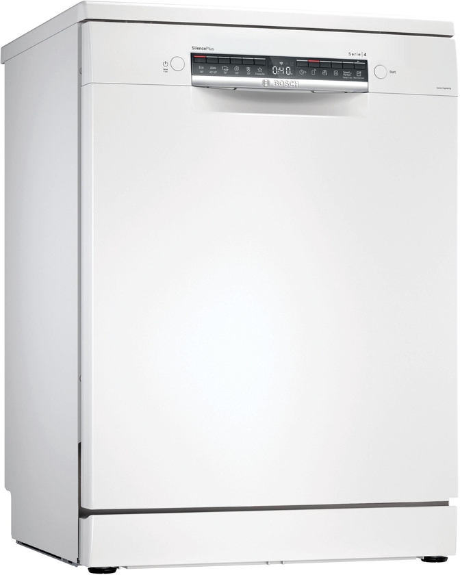 Bosch Dishwasher, Series 4, Programs 6,  13 Place Settings, White