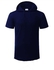 Danami Short Sleeve Hooded T Shirt- Nave Blue