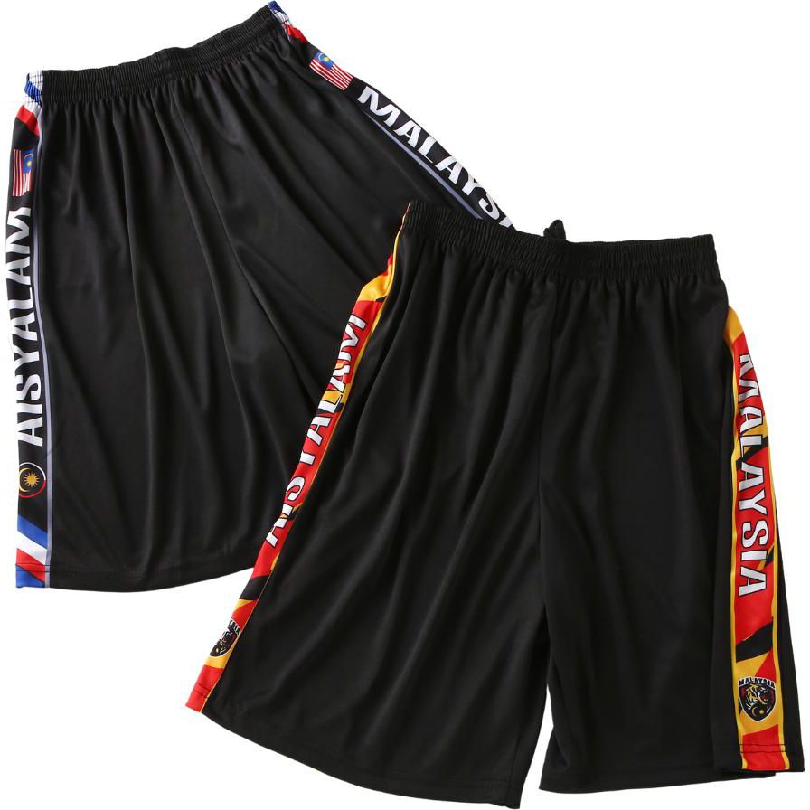 KM Adult Sport Malaysia Shorts Pants [P8595] - 3 Sizes (5 Designs)