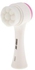 2 in 1 Deep Pore Cleansing Face Cleansing Exfoliating Brush White/Pink