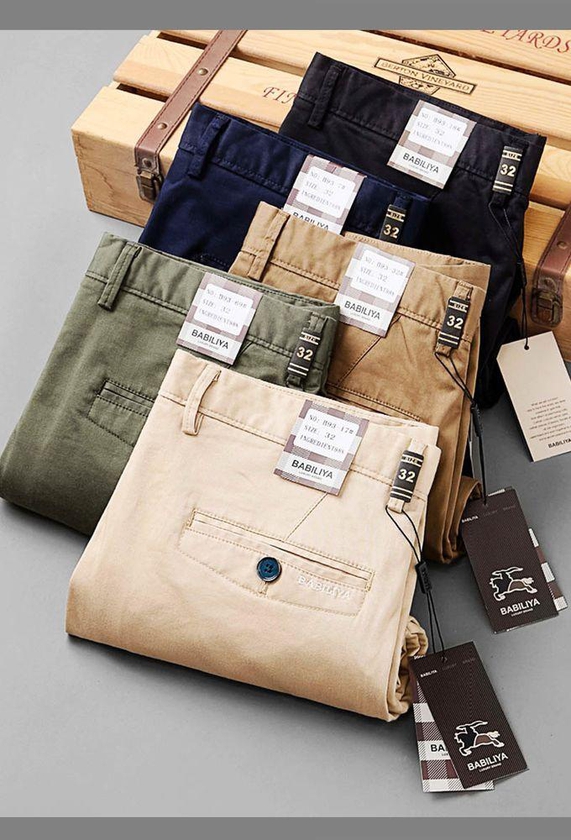 5 In 1 Men High Quality Chinos