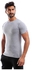Round-Neck Short-Sleeve Solid Undershirt for Men, Set of 3