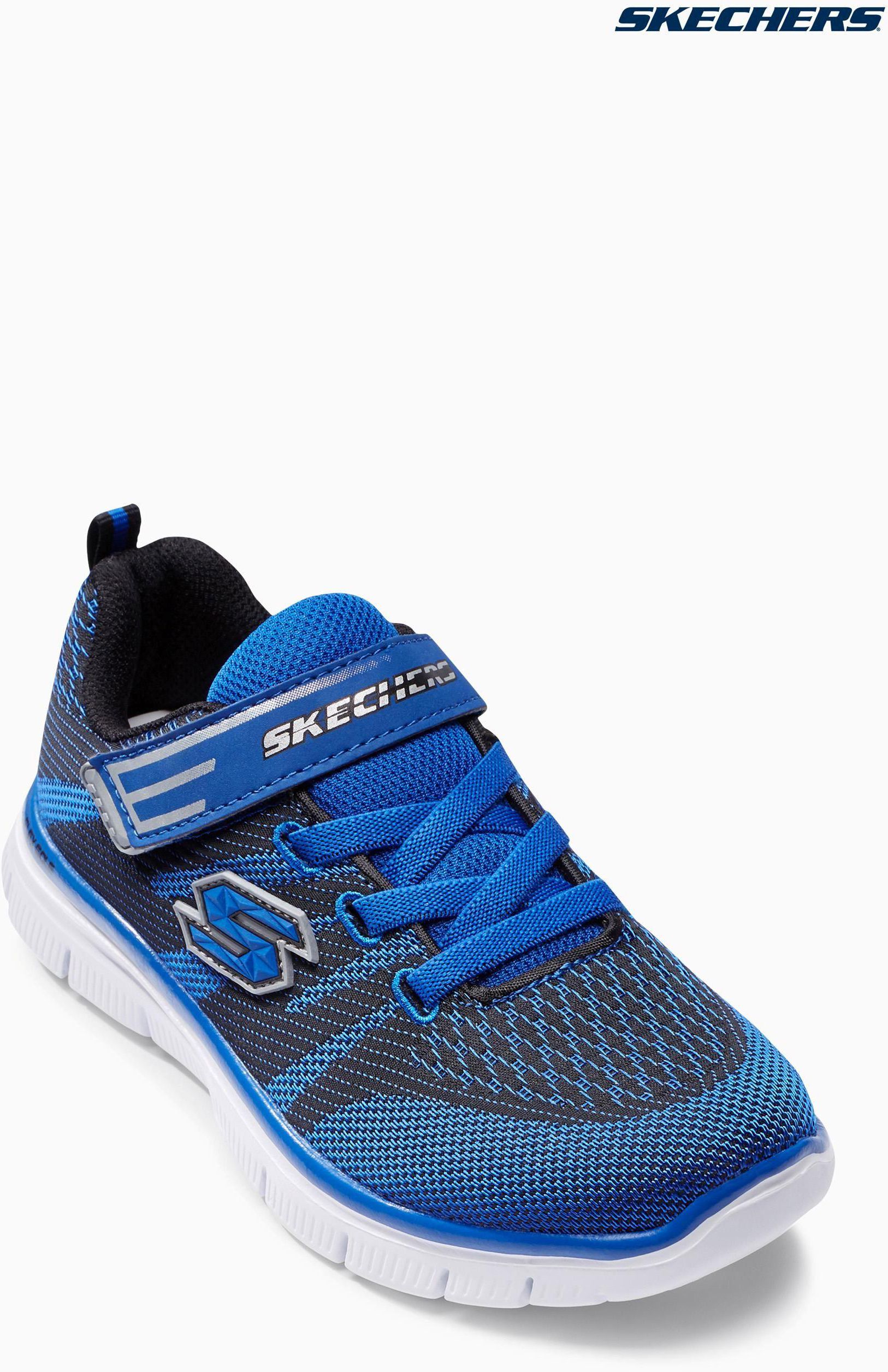 Skechers® Blue Flex Advantage Strap Sneaker